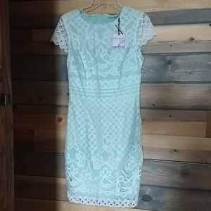 NWT lace overlay dress